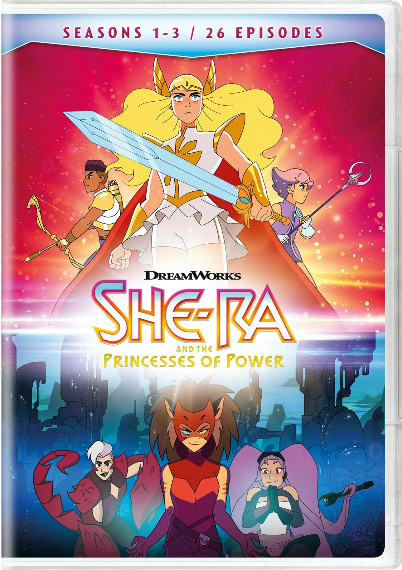 Front. She-Ra and the Princesses of Power: Seasons 1-3 (DVD Set) [DVD].