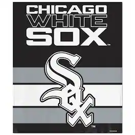 WinCraft - Chicago White Sox Ultra Plush 50" x 60" Throw Blanket - Multicolor