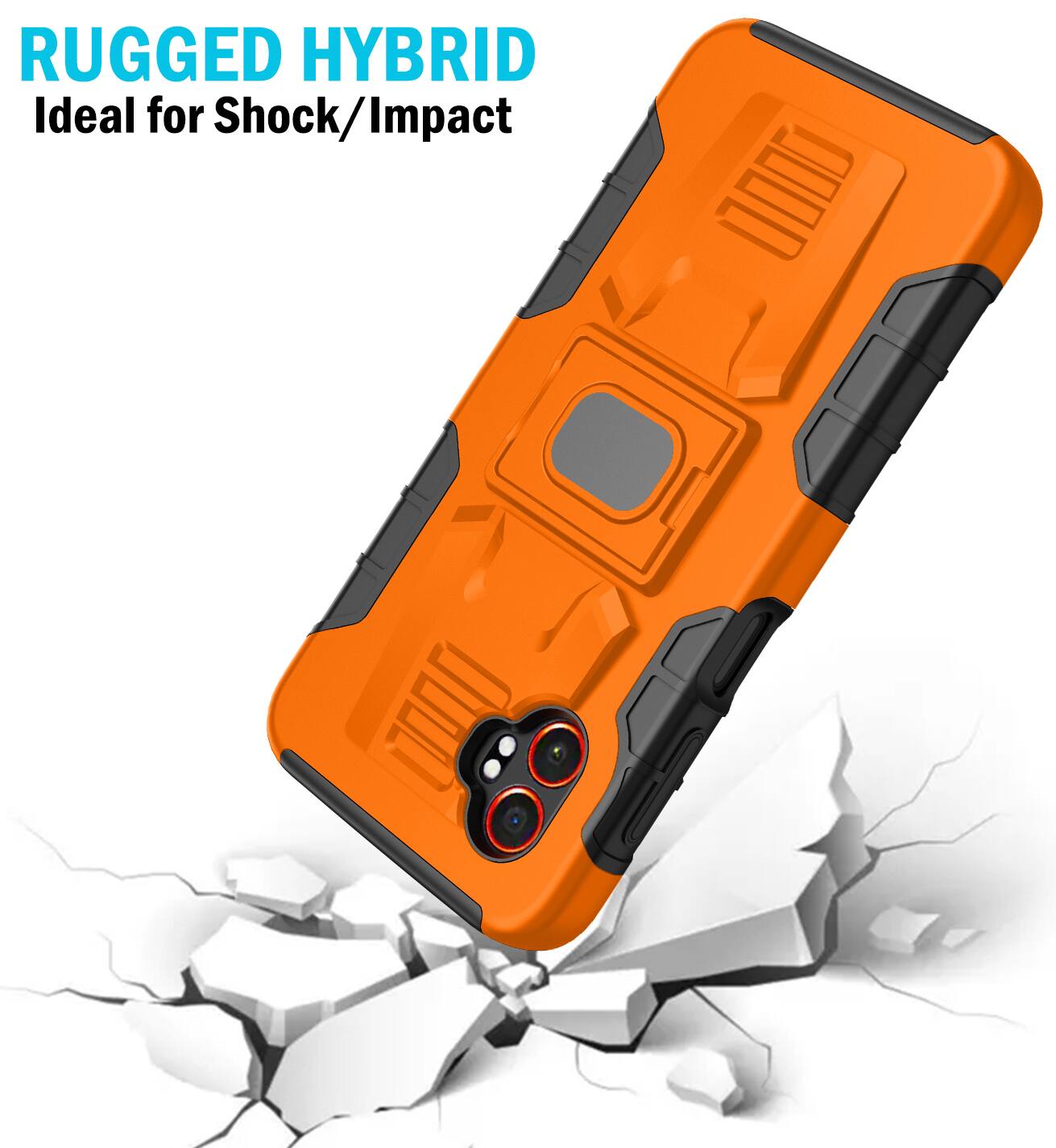 RUGGED HYBRID  
Ideal for Shock/Impact