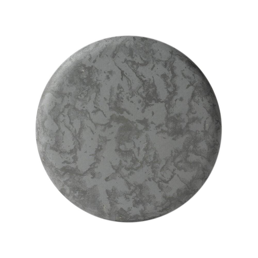 Left. Alfi - Solid Concrete Gray Matte Cap Bathroom Sink Drain - Gray.