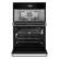 Alt View 1. JennAir - NOIR 30" Built-In Microwave Combination Electric Wall Oven with Convection - Stainless Steel.