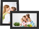 Angle. Aluratek - 15" Touchscreen LCD Wi-Fi Digital Photo Frame - Black.