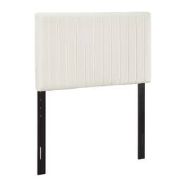 Keira Performance Velvet Twin Headboard by Modway - White