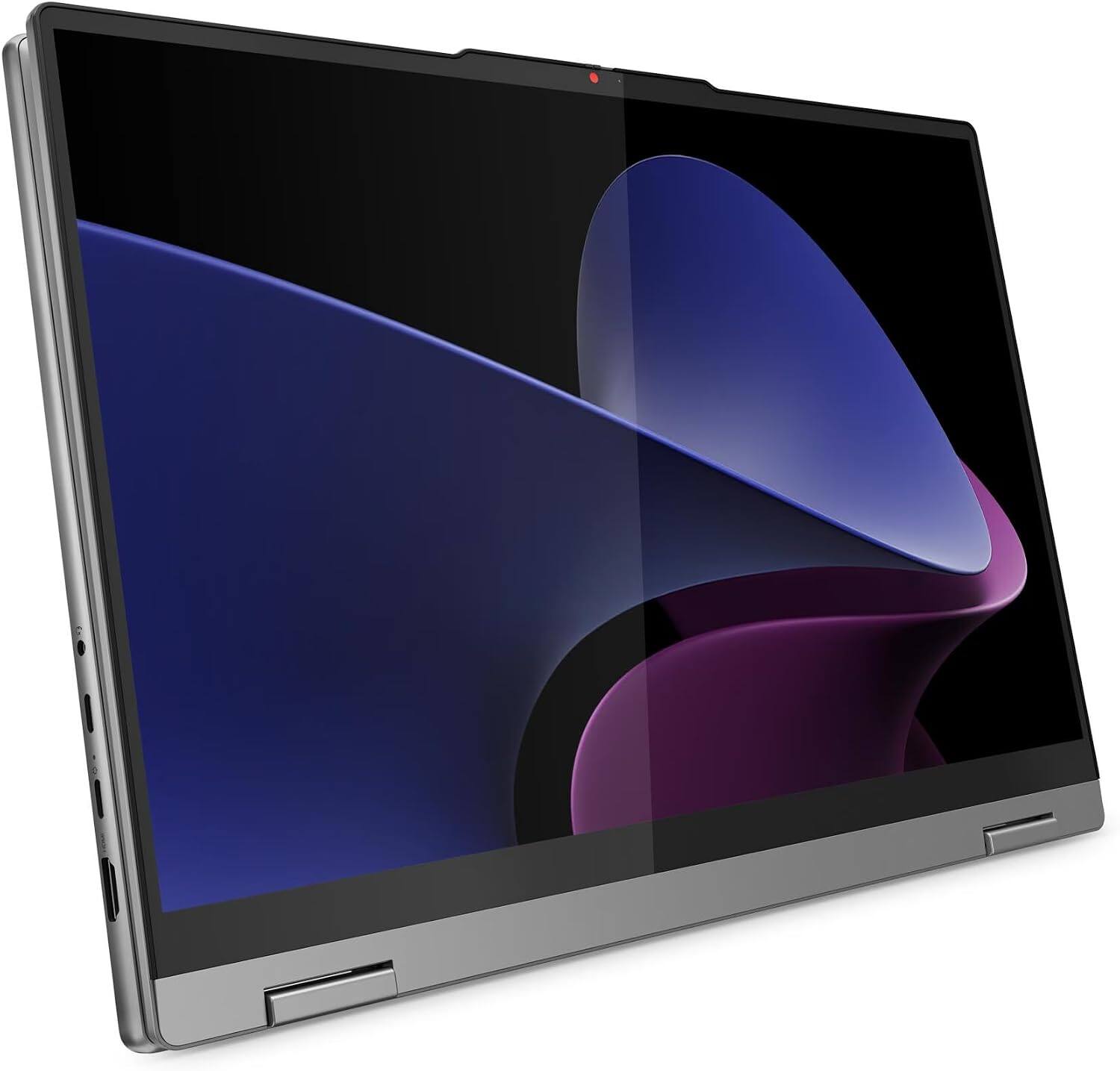 Alt View 8. Lenovo - Ideapad 5i 2-in-1 16'' FHD+ Touchscreen Business Laptop - Intel Core 5 120U - 16GB Memory - 1TB SSD - Windows 11 - Luna Grey.