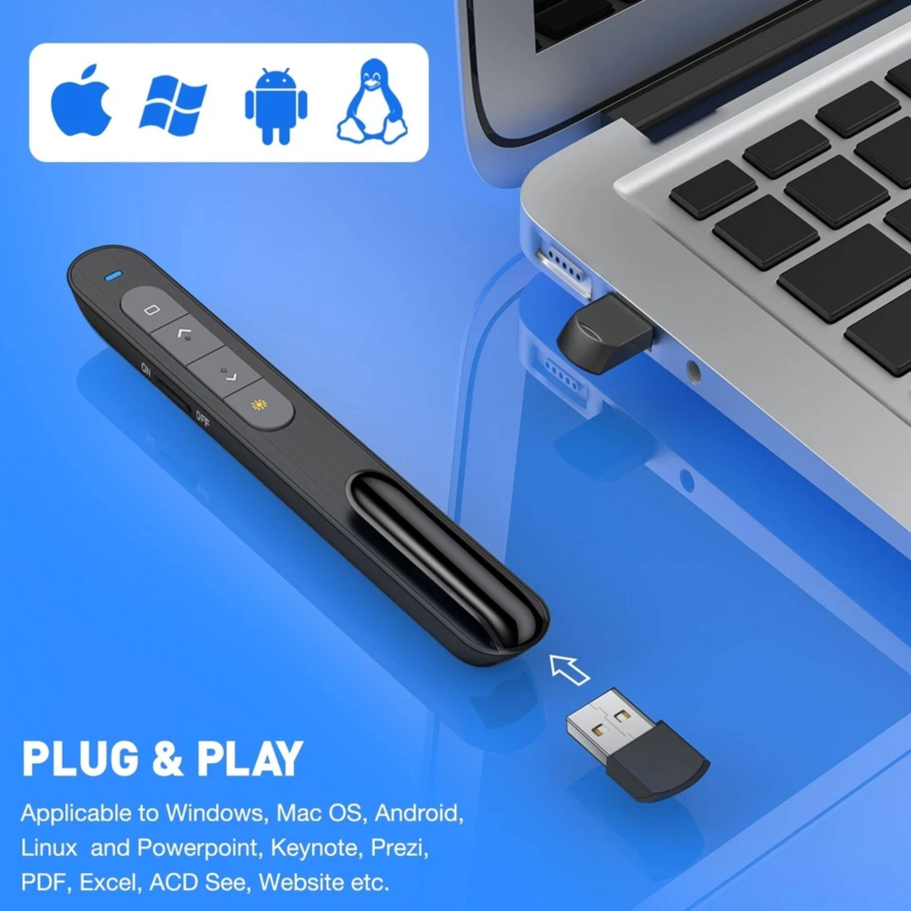 PLUG & PLAY

Applicable to Windows, Mac OS, Android, Linux and PowerPoint, Keynote, Prezi, PDF, Excel, ACD See, Website etc.