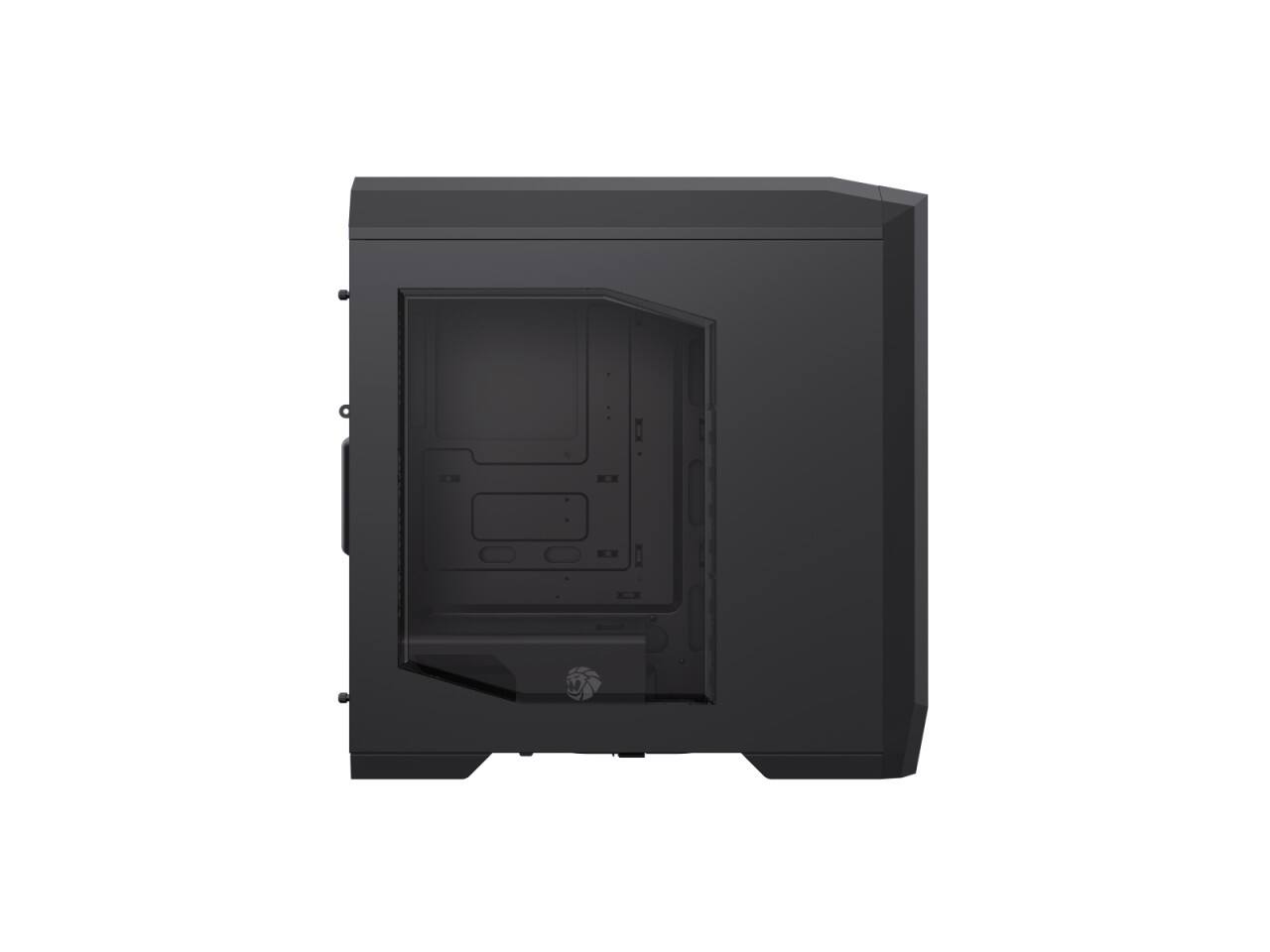 Back. GAMEMAX - GAMEMAX Dragon Knight 2 Black USB3.0/Type C ATX Full Tower w/5 ARGB Fans (Pre-Installed), 4090 GPU & 360mm AIO Support - Black.