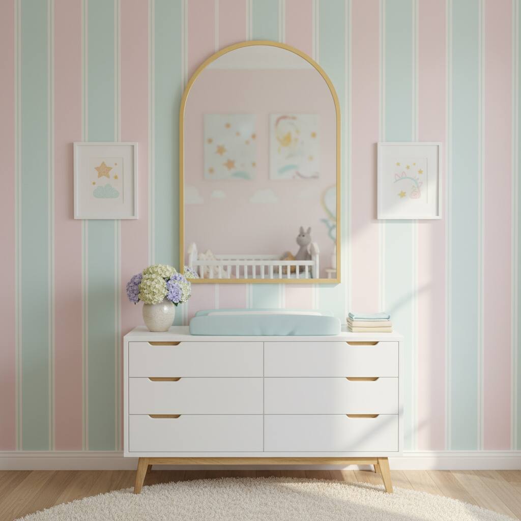 Alt View 5. AOITUN - Arched Gold Bathroom Mirror 20x30 for Home Office Decor, Ideal for Desks with Drawers for Daily Use.