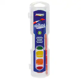Prang - Semi-Moist Washable Watercolor Set 8 colors