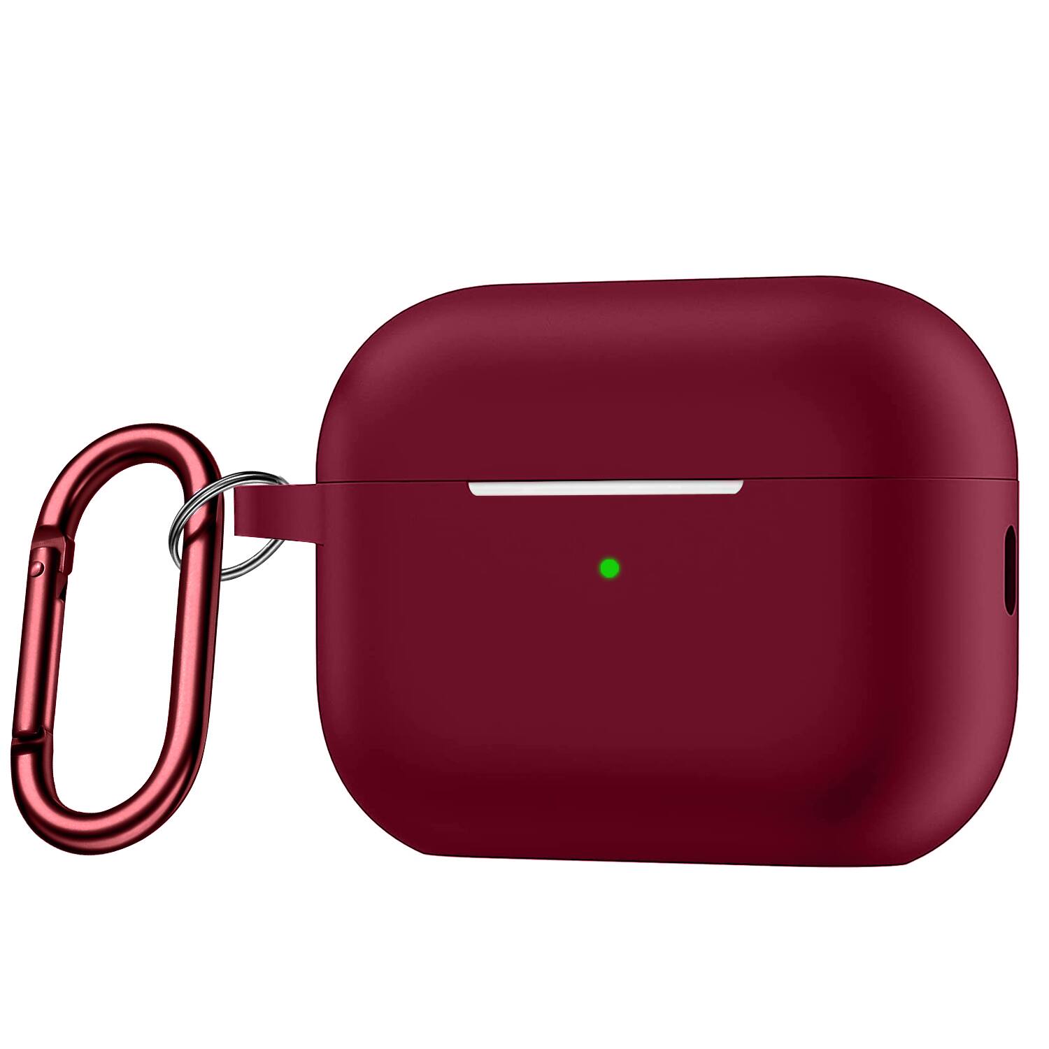 Alt View 12. SaharaCase - Case for Apple AirPods Pro 2 (2nd Generation 2022) - Dark Red.