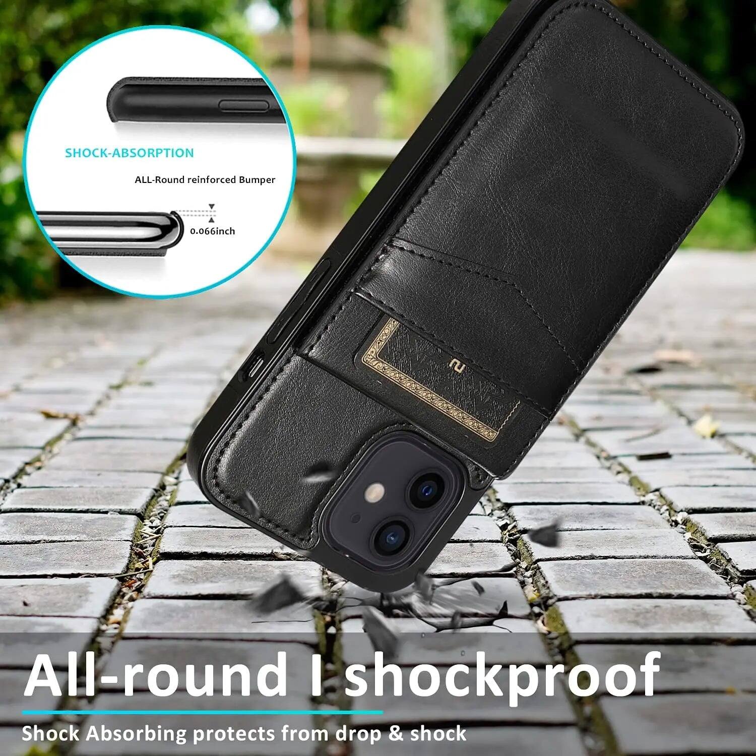 SHOCK-ABSORPTION  
ALL-Round reinforced Bumper  
0.066inch  
All-round shockproof Shock Absorbing protects from drop & shock