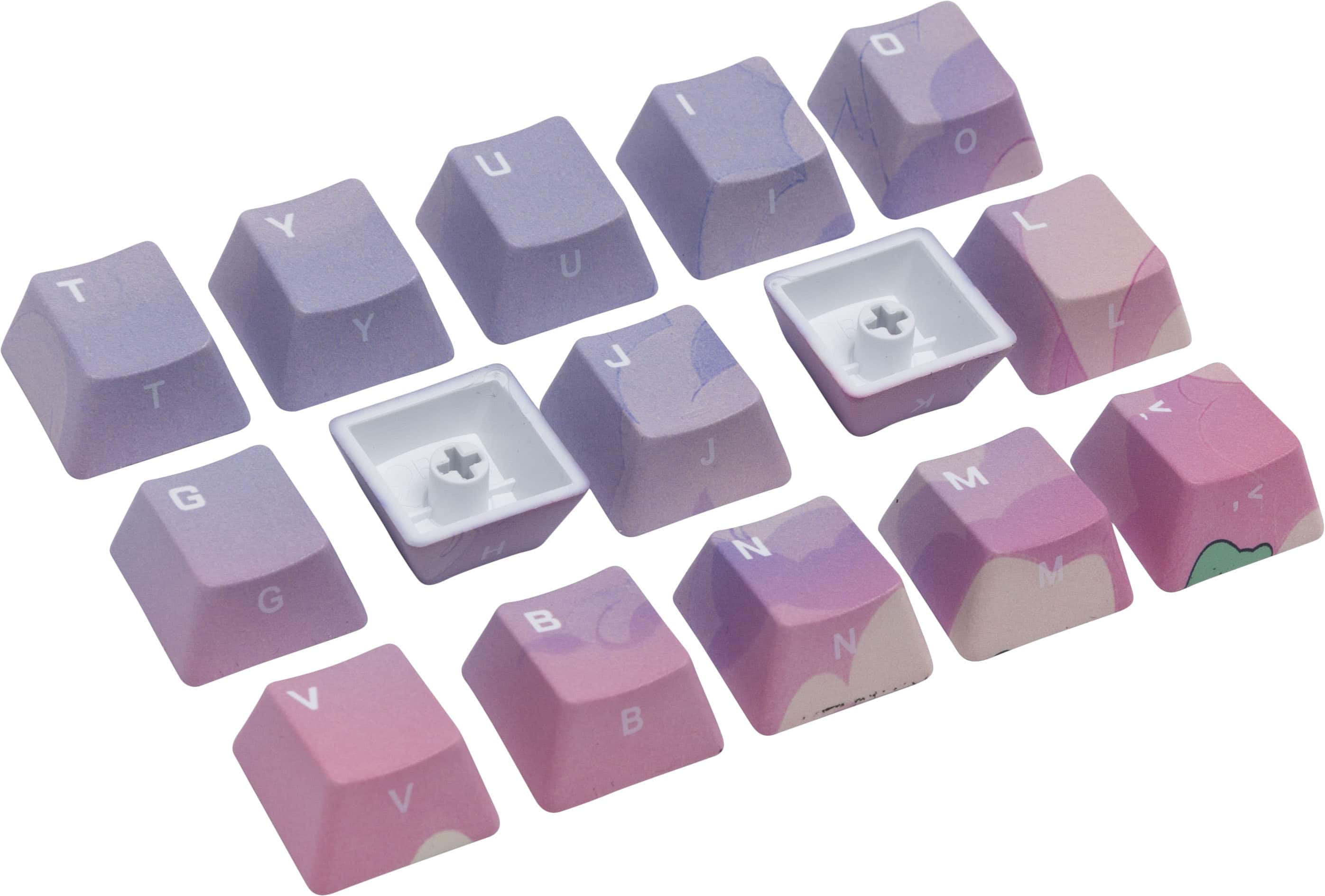 Alt View 13. Higround - APEX Legends 68 Key Artisan PBT Keycaps - Nessie.