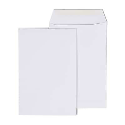 Front. Staples - Economy Gummed Catalog Envelopes, 6" x 9", 250/Box - White.
