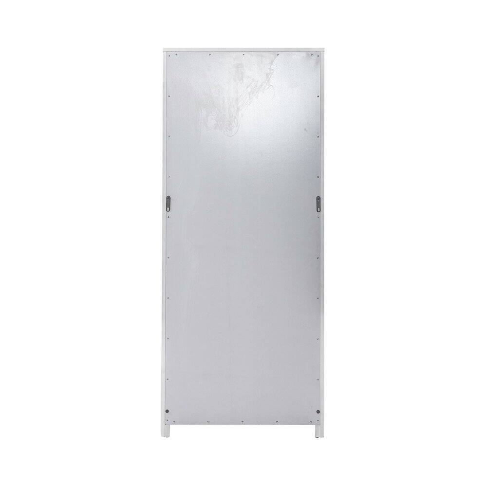 Angle. Liberty Furniture Industries - Magnolia Manor 72 Inch Bookcase Office Storage - Antique White & Weathered Bark - Antique White & Weathered Bark.