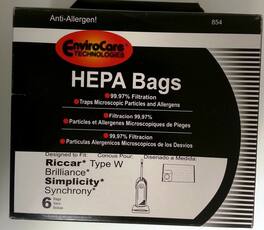 EnviroCare - 36 Pack Replacement Vacuum Bags for Part #854