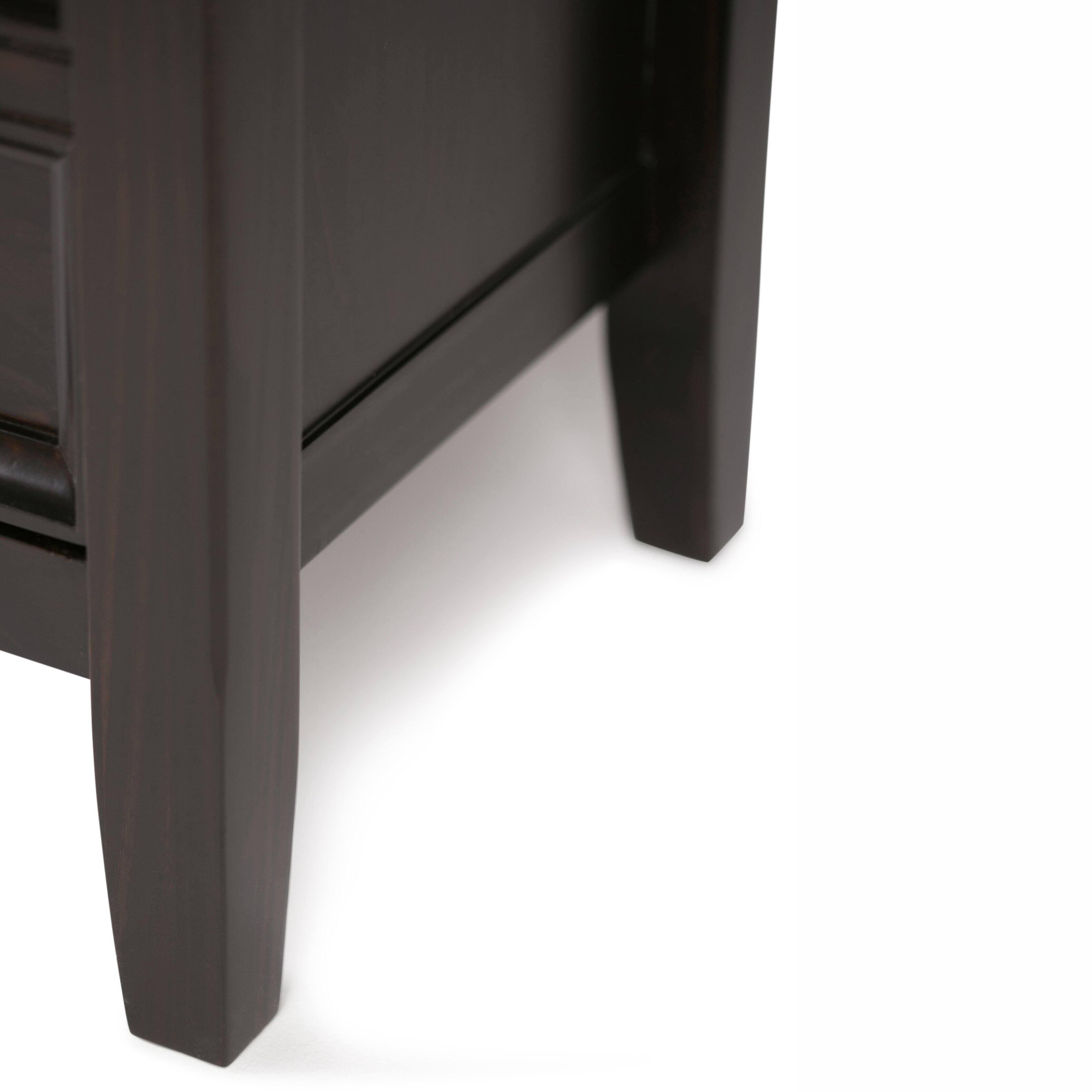 Alt View 12. Simpli Home - Amherst Console Sofa Table - Hickory Brown.