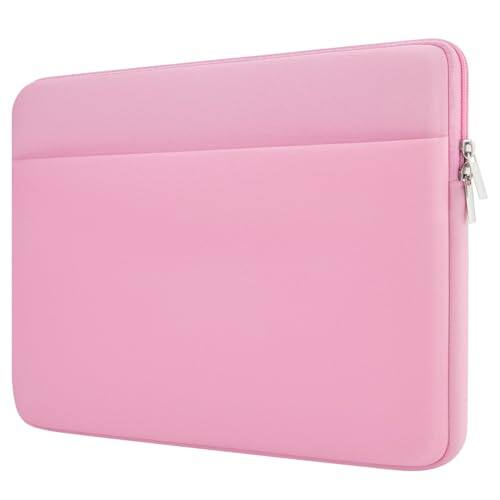 Alt View 6. Core Tech - 15-16-Inch Padded Laptop Sleeve with Front Accessory Pocket and Double Zipper - Khaki.