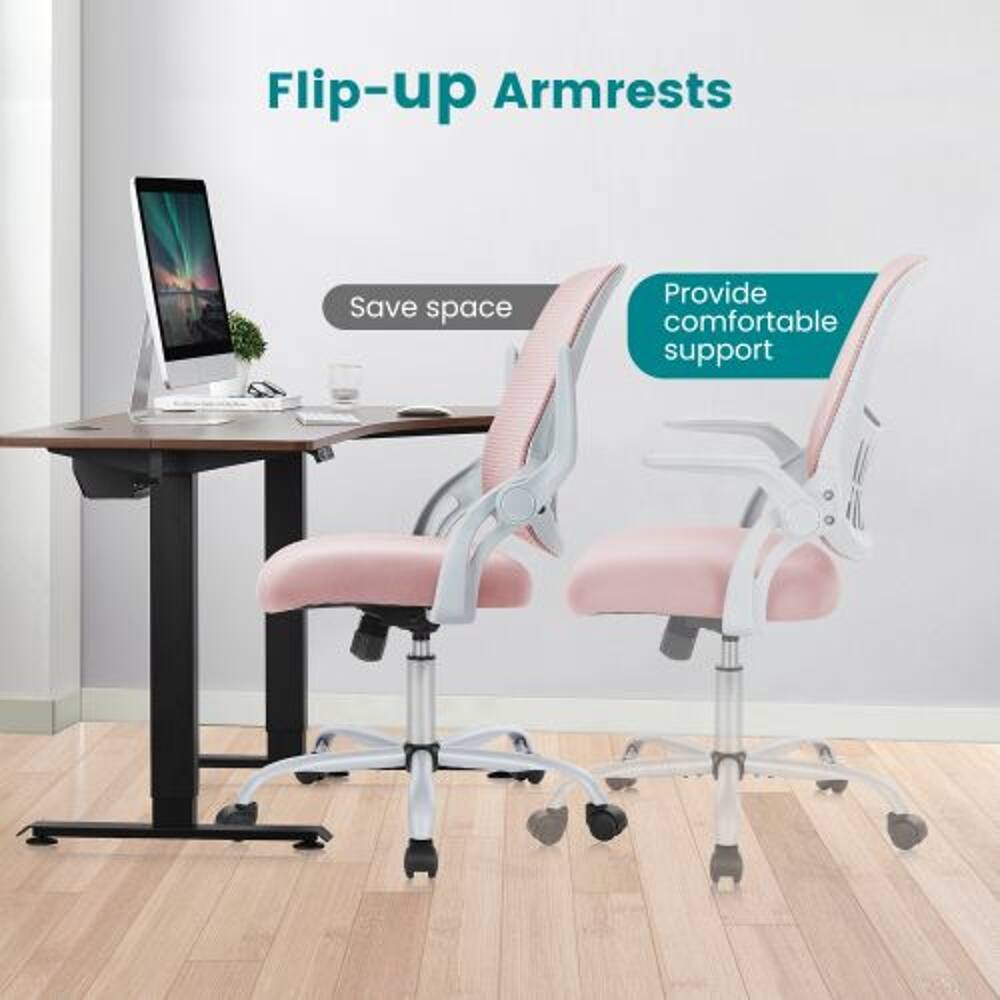 Flip-up Armrests  
Save space  
Provide comfortable support