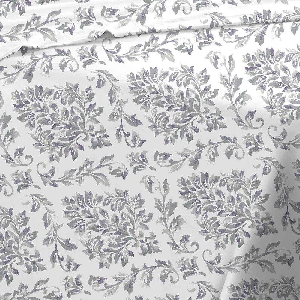 Alt View 2. RT Designers Collection - RT Designers Collection Skylar Organic Cotton Ultra Soft Printed Sheet Set Multi King - Multicolor.