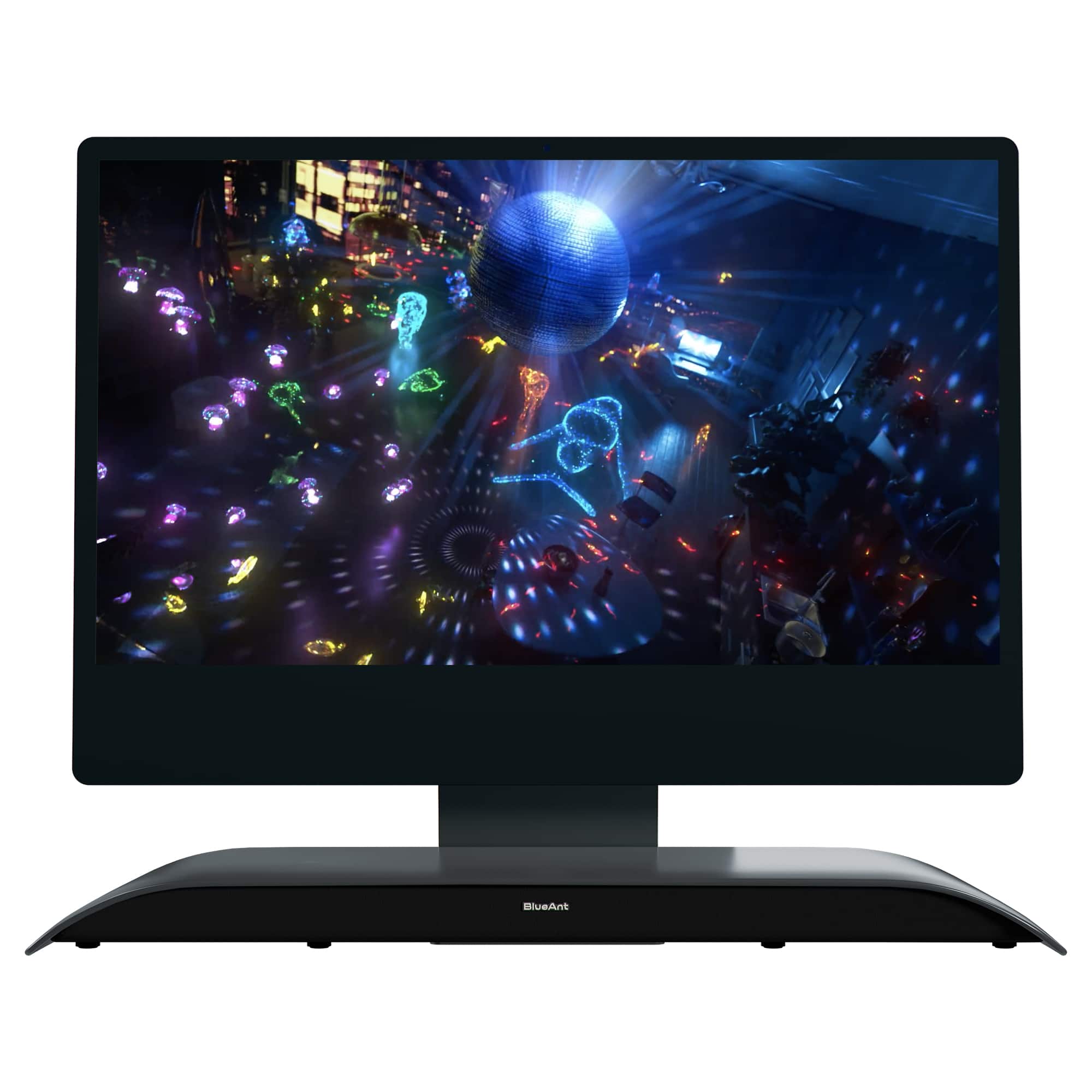 Alt View 11. BlueAnt - Soundblade 2.1 Channel Bluetooth 5.3 Under Monitor Soundbar - Charcoal.