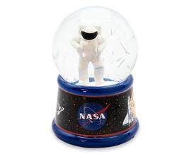 Silver Buffalo - NASA Astronaut Light-Up Mini Snow Globe | 2 Inches Tall - Blue