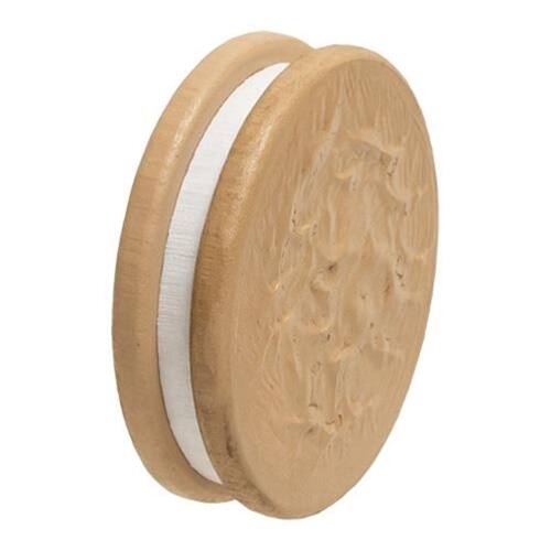 Left. BreeBe - 3/Set Wooden Cream-Filled Cookies - Multi.