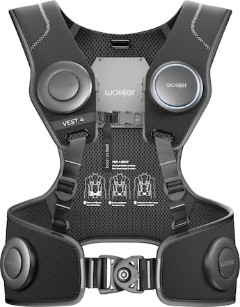 Woojer HiFi Haptic Vest 4 Compatible with PS (3,4,5) Xbox (Series Woojer HiFi Haptic Vest 4 Compatible with PS (3,4,5) Xbox (Series
