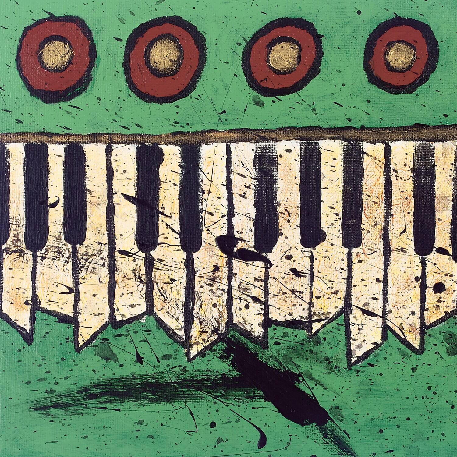 Front. Cursive - The Ugly Organ - Green   - VINYL LP.