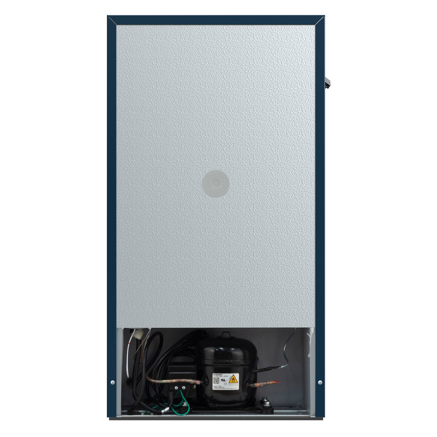 Alt View 1. Frigidaire - 3.1 Cu Ft 2-Door Retro Bar Refrigerator, Side Bottle Opener - Azure.