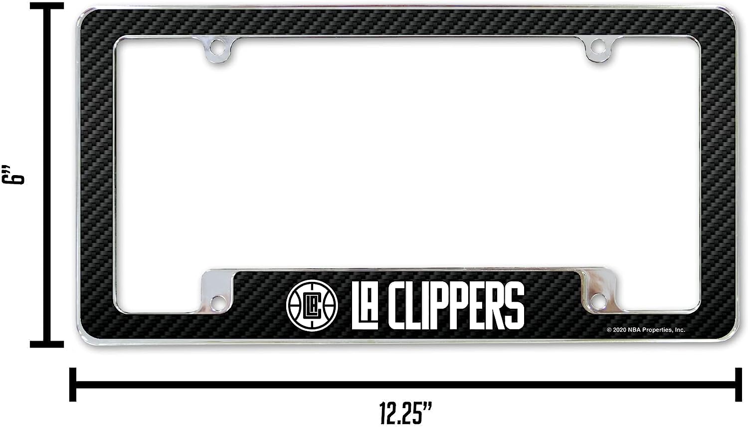 6" | LA CLIPPERS 12.25"  
© 2020 NBA Properties, Inc.