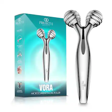 PROJECT E BEAUTY FEATURES
PROJECT BEAUTY E
ERGONOMICALLY DESIGNED
ADVANCED MICROCURRENT TECHNOLOGY
10 K-SHAPED LIFTING DESIGN
360 ROTATING MASSAGE ROLLERS
SUSTICK yo ONIXION
PROJECT IT @ VORA MICROCURRENT FACIAL ROLLER
FACIAL ROLLER MICROCURRENT VORA
BEAUTY a PROJECT 3
