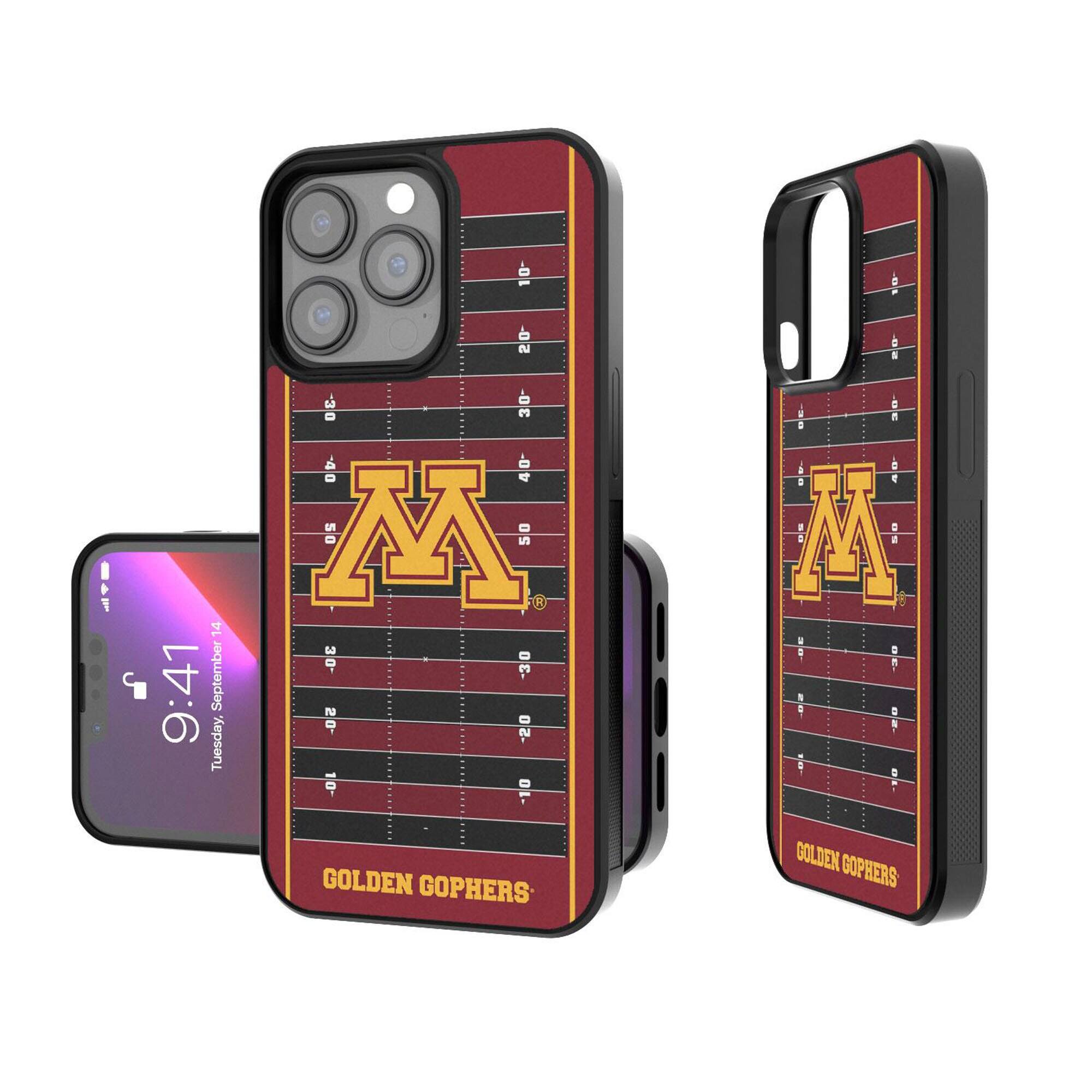 Keyscaper - NCAA - Minnesota Golden Gophers Field iPhone Bump Case - 15 Pro Max - Black price history on PriceWatchPro
