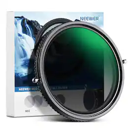 Neewer - 52mm 2-in-1 Variable ND2-32 & CPL Filter
