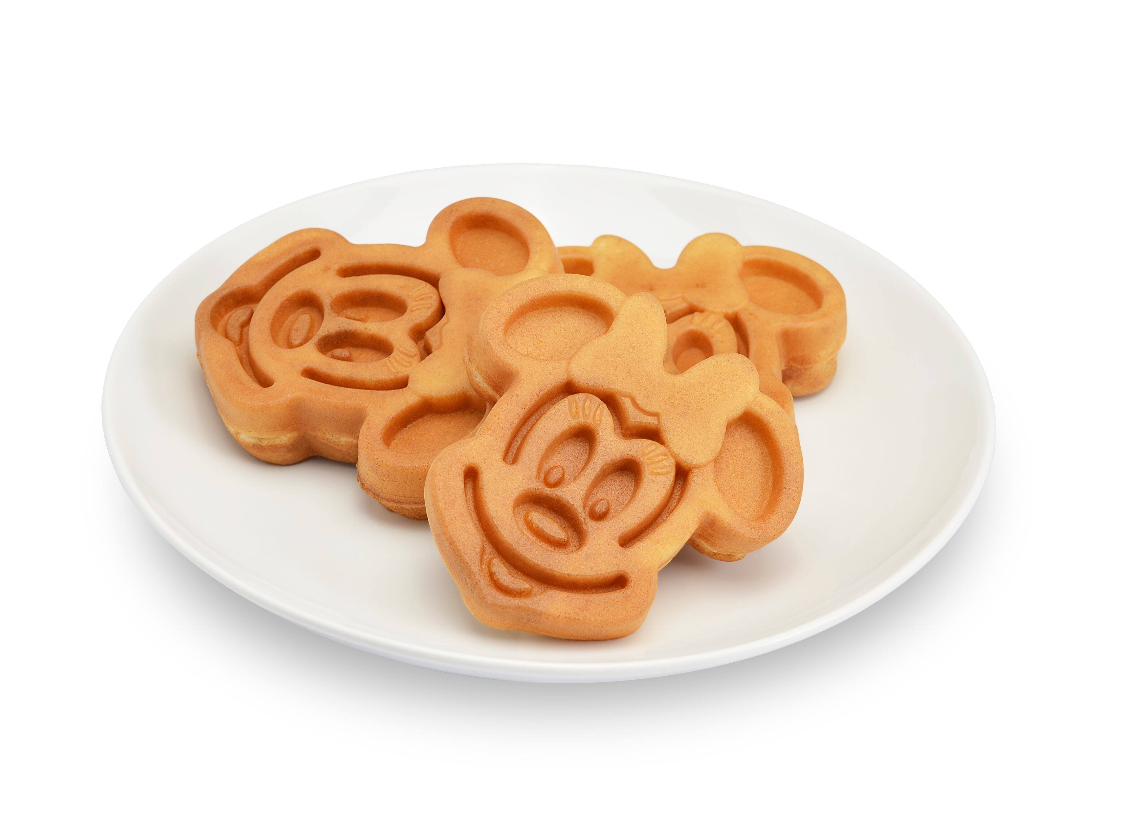 Alt View 7. Disney - Mickey & Minnie Double Flip Waffle Maker - Blue.