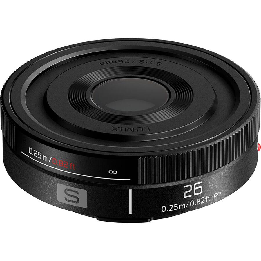 Panasonic Lumix S 26mm f/8 Full Frame Lens (L Mount) + Sling Backpack ...