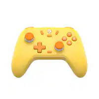 GameSir - Nova Lite Wireless Controller for Windows PC, iOS, Android, Switch/Steam Deck, w/ Hall Effect, Turbo, Rumble Vibration - Yellow - Front_Zoom