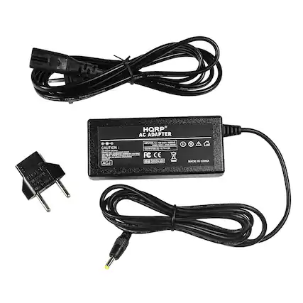 BRADER RESOURCES
HQRP AC ADAPTER
INPUT: 100-240V~50/60Hz 0.5A
OUTPUT: 12V=2A
CAUTION: OUTPUT
FC CE
MADE IN CHINA
3802A30
ACJ