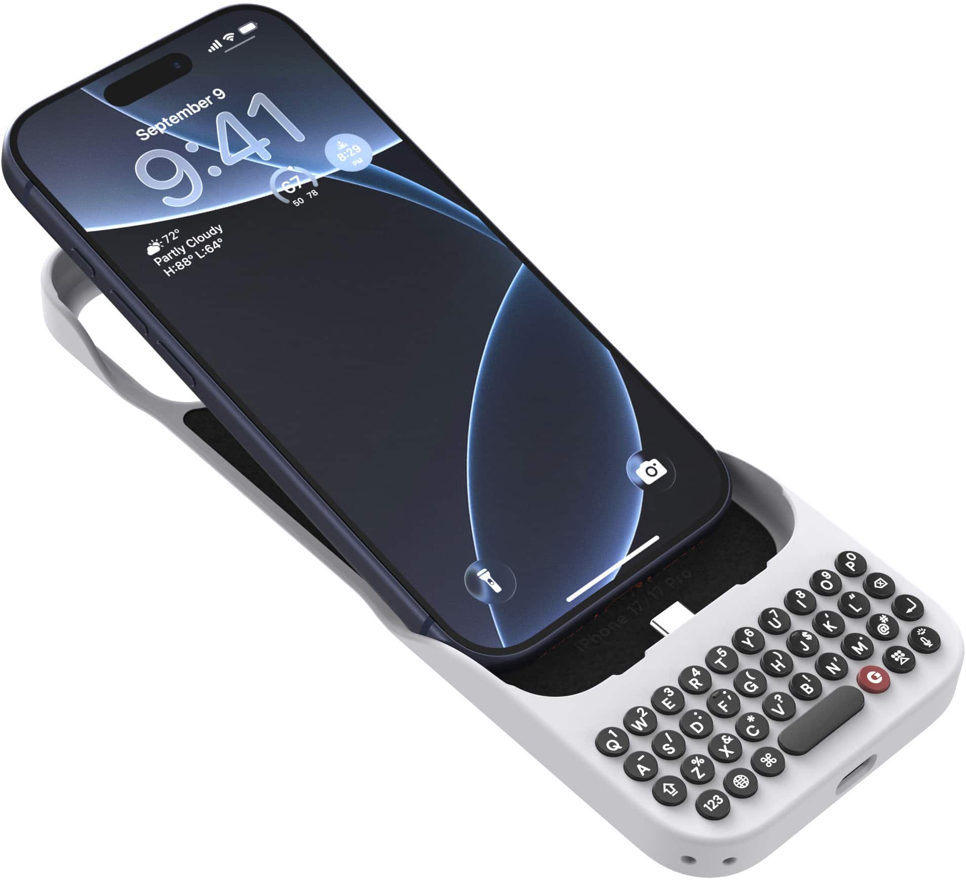 Clicks Keyboard Case for iPhone 17 Pro Smoke CK-7100-1 - Best Buy