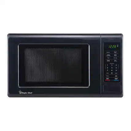 12:28
Popcorn
Dinner Pute
Frozen Vegetable
Baked Potato
Pizza
Beverage
Weight Defrost
Time Defrost
1
Express Cook 2
8
4
5
6
7
8
9
0
Cook
Timer
Power
Time Cook
STOP QUICKS
START
Magic Chef