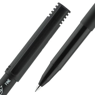 Alt View 1. uni-ball -  ONYX Rollerball Pen, Fine Point, 72/Pack  - Black Ink.