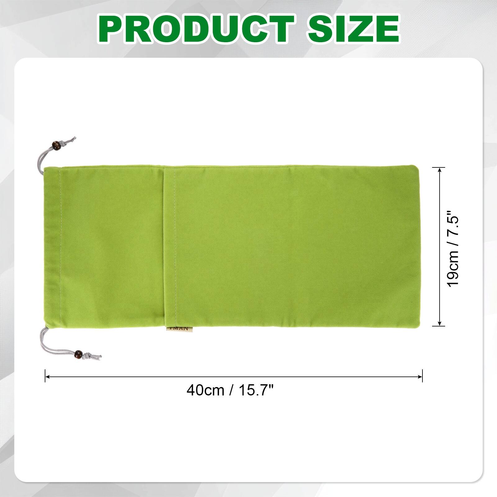 PRODUCT SIZE

40cm / 15.7"  
19cm / 7.5"