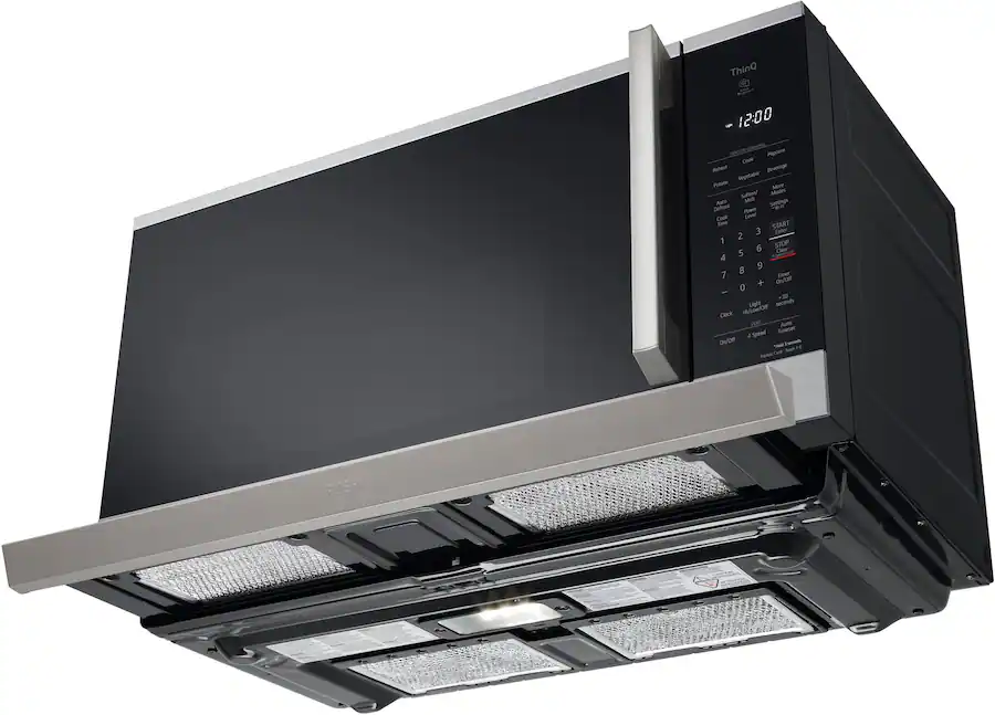 Microwave Model LG 2.1 Cu. Ft. Over The Range Smart Microwave with Sensor Cooking and ...