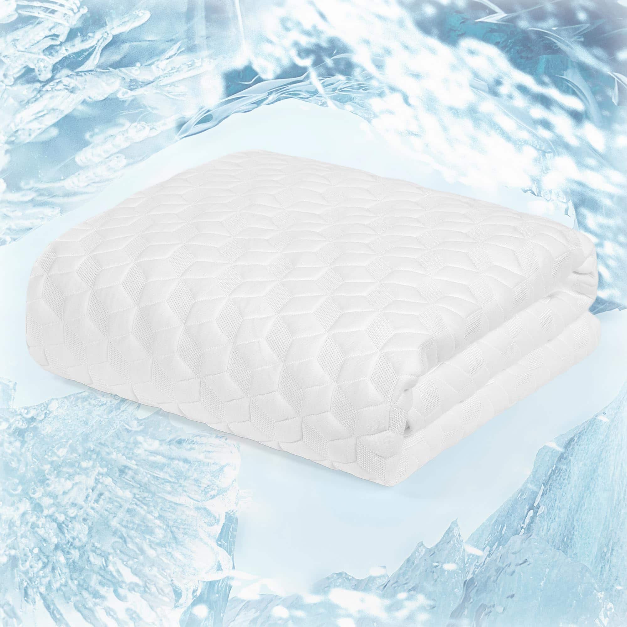 Comfort Essence - Doz Mattress Protector Viscose Derived From Surface 3d Air Fabric Cover Waterproof Ultra Soft Noiseless - Twin XL