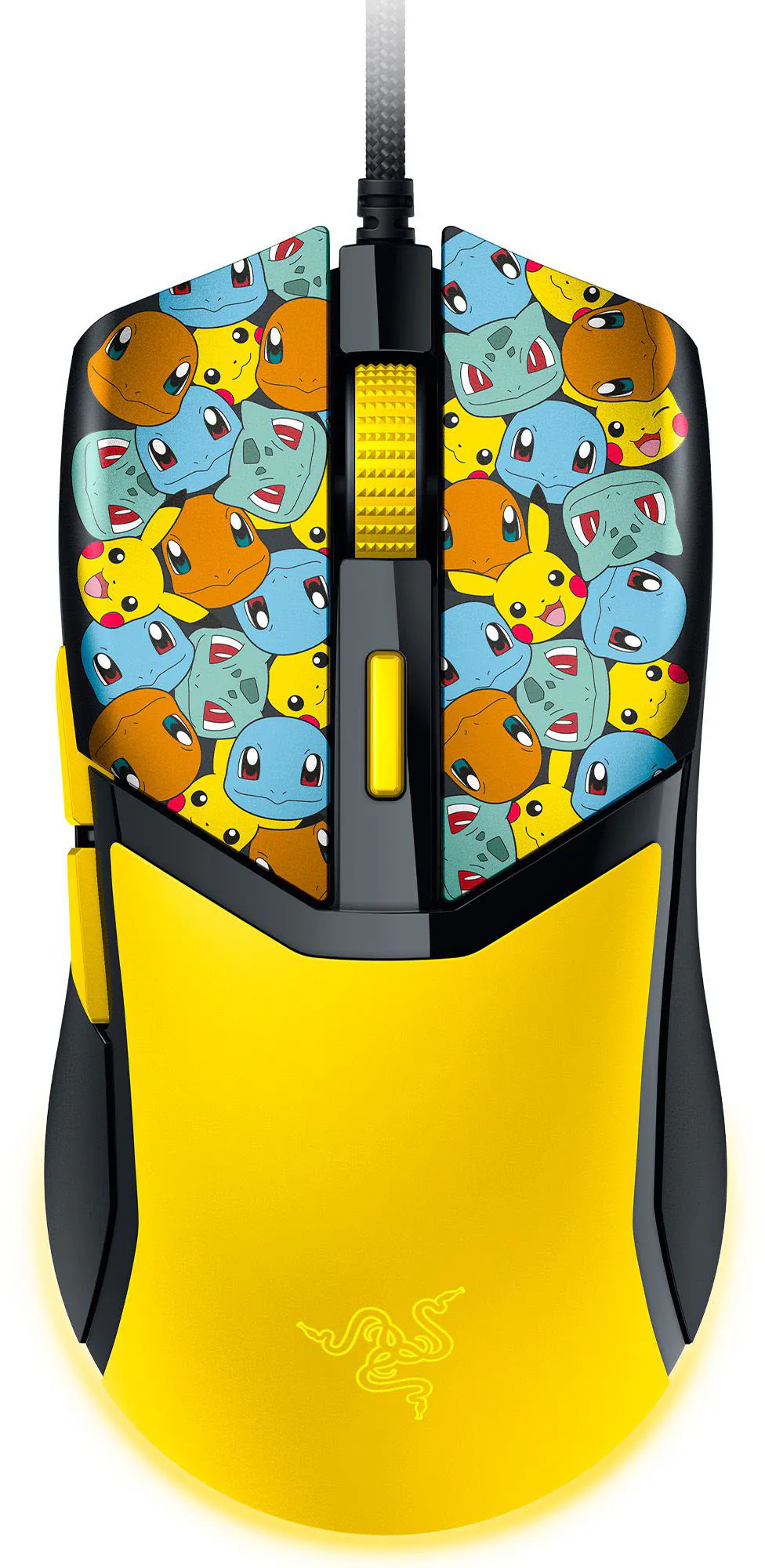 Razer - Cobra Lightweight Optical Gaming Mouse with Chroma RGB Lighting - Wired - Pokémon Edition