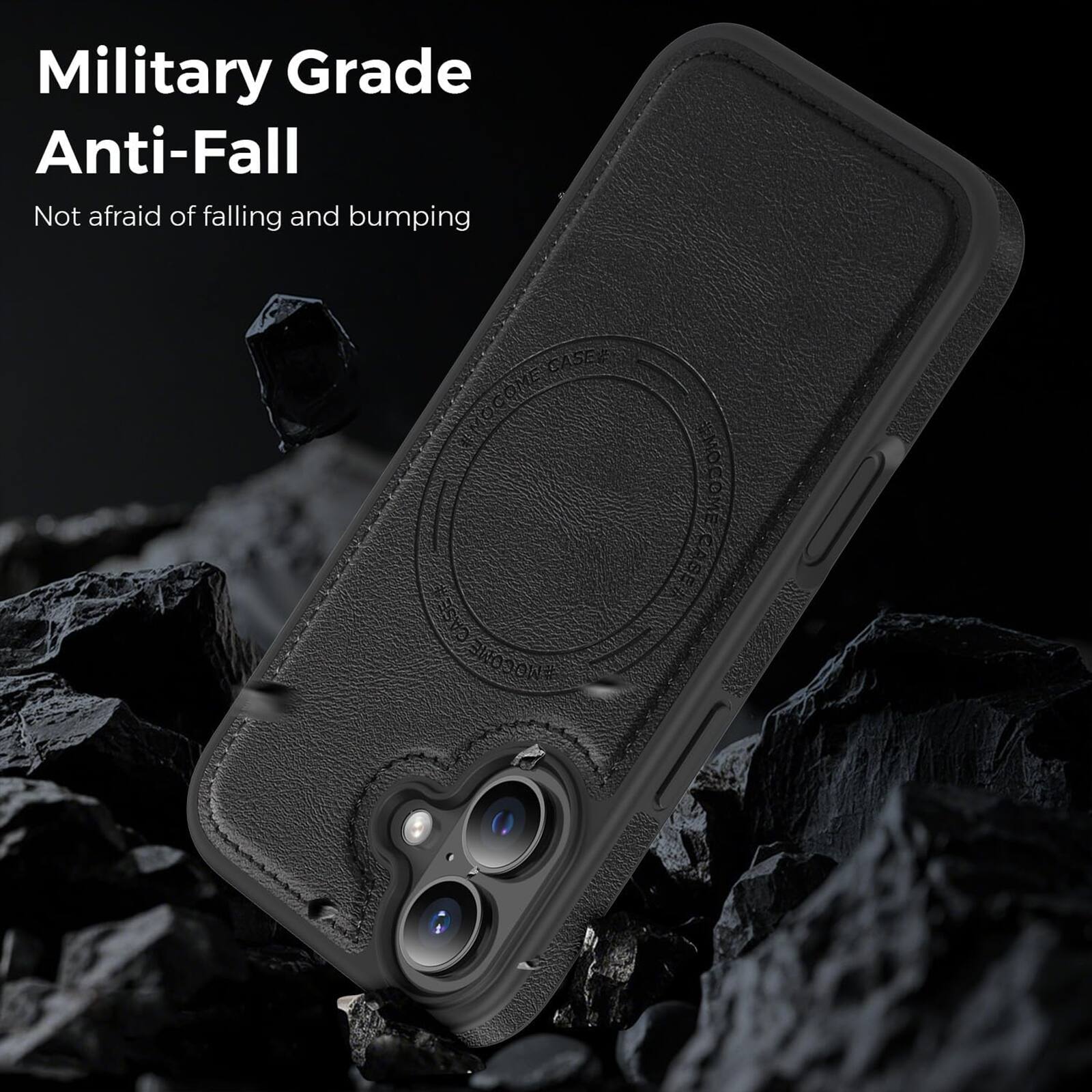 Military Grade Anti-Fall  
Not afraid of falling and bumping