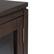 Alt View 15. Simpli Home - Cosmopolitan Medium Storage Cabinet - Mahogany Brown.