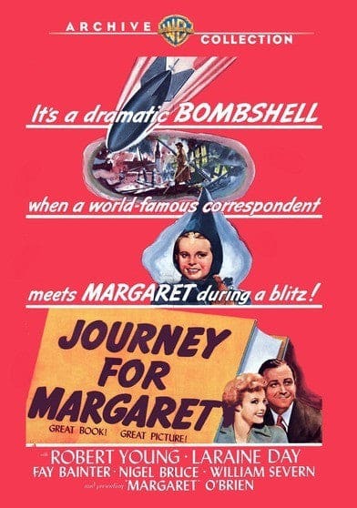 Front. Journey for Margaret - DVD.