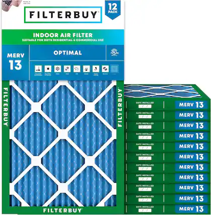 MADE IN THE USA
12 PACK FILTERBUY INDOOR AIR FILTER
SUITABLE FOR BOTH RESIDENTIAL & COMMERCIAL USE
MERV 13 FILTERBUY OPTIMAL
FILTERBUY
DATE INSTALLED
DATE INSTALLED
DATE INSTALLED
DATE INSTALLED
DATE INSTALLED
DATE INSTALLED
DATE INSTALLED
DATE INSTALLED
DATE INSTALLED
DATE INSTALLED
DATE INSTALLED
DATE INSTALLED
MERV 13
MERV 13
MERV 13
MERV 13
MERV 13
MERV 13
MERV 13
MERV 13
MERV 13
MERV 13