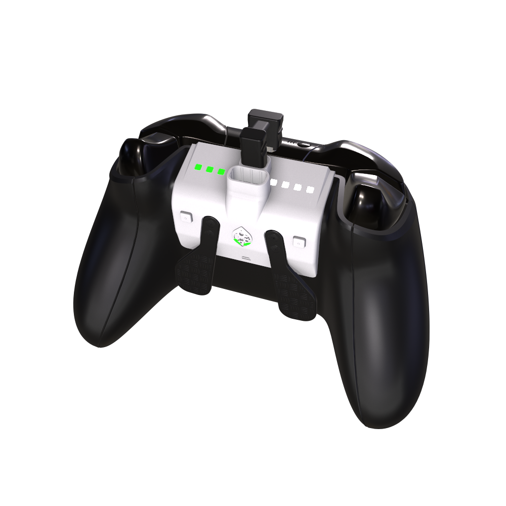 Alt View 14. Collective Minds - Strike Pack Dominator 2 Back Paddle adapter for standard Series X | S and Xbox One Controllers - White.