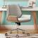 Left. Adore Decor - Bentwood Task Chair - French Gray.