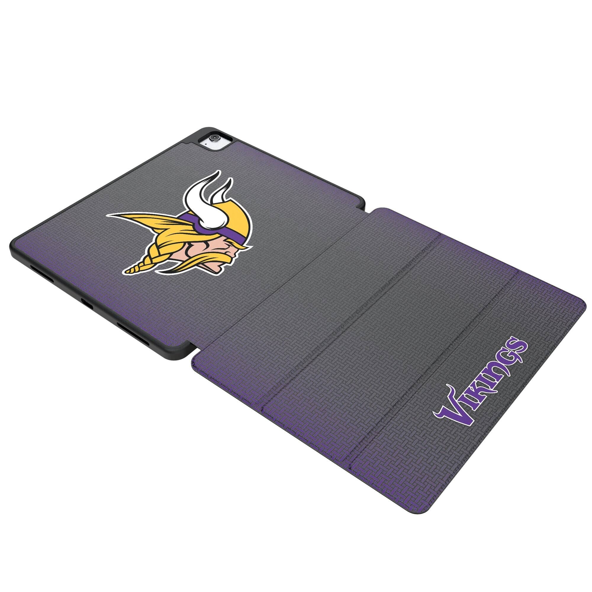 Front. Keyscaper - Minnesota Vikings iPad Case - 6/7th Gen Mini - Black.